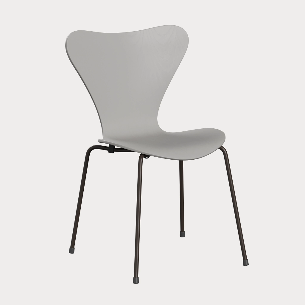 Arne Jacobsen 3170 FRITZ HANSEN グレー Series 7™ Not Upholstered
