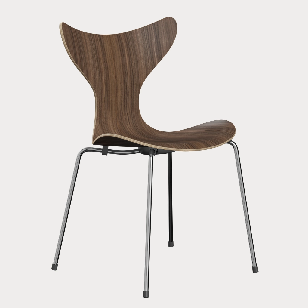 Lily™ chair - 3108, not upholstered - Fritz Hansen