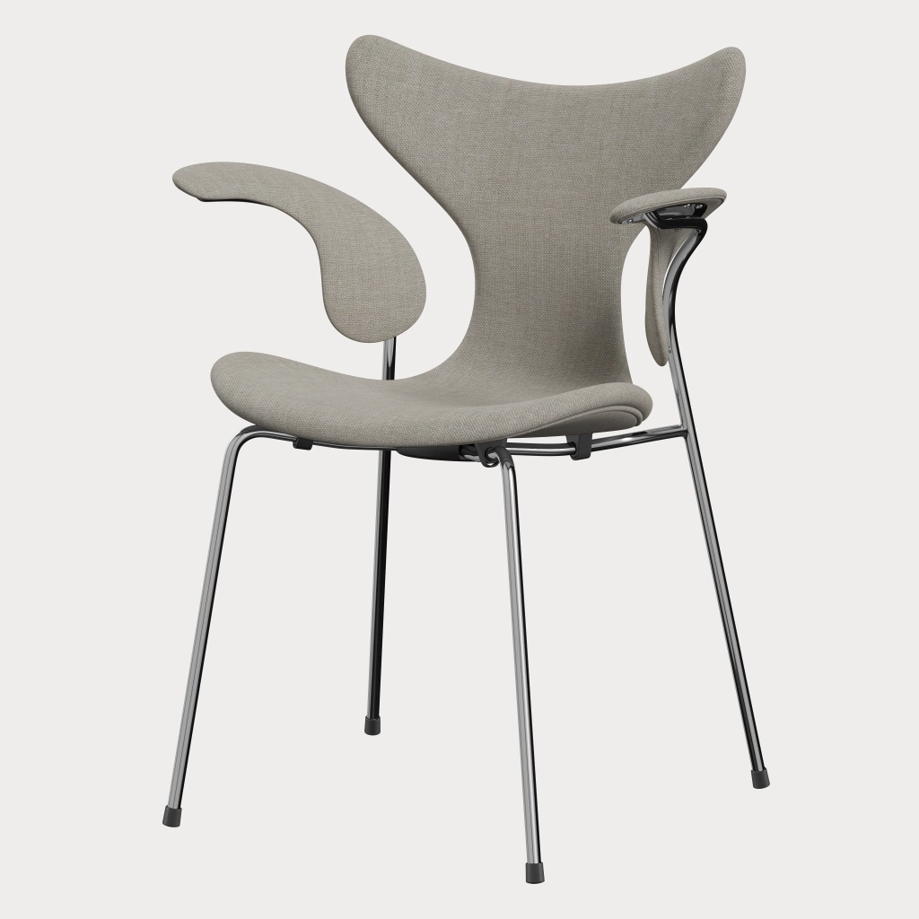 Lily chair 3208 fully upholstered Fritz Hansen