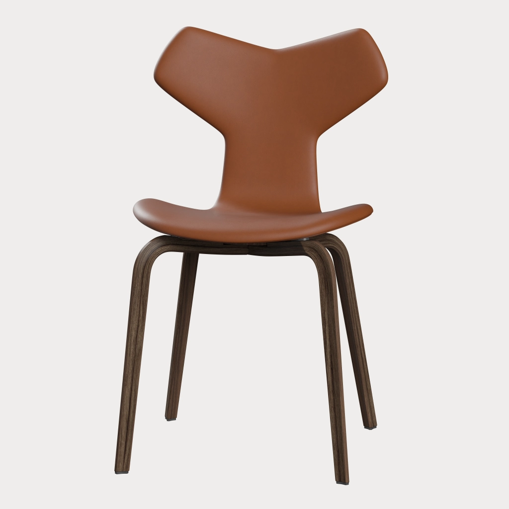 Grand Prix chair 4130 fully upholstered Fritz Hansen