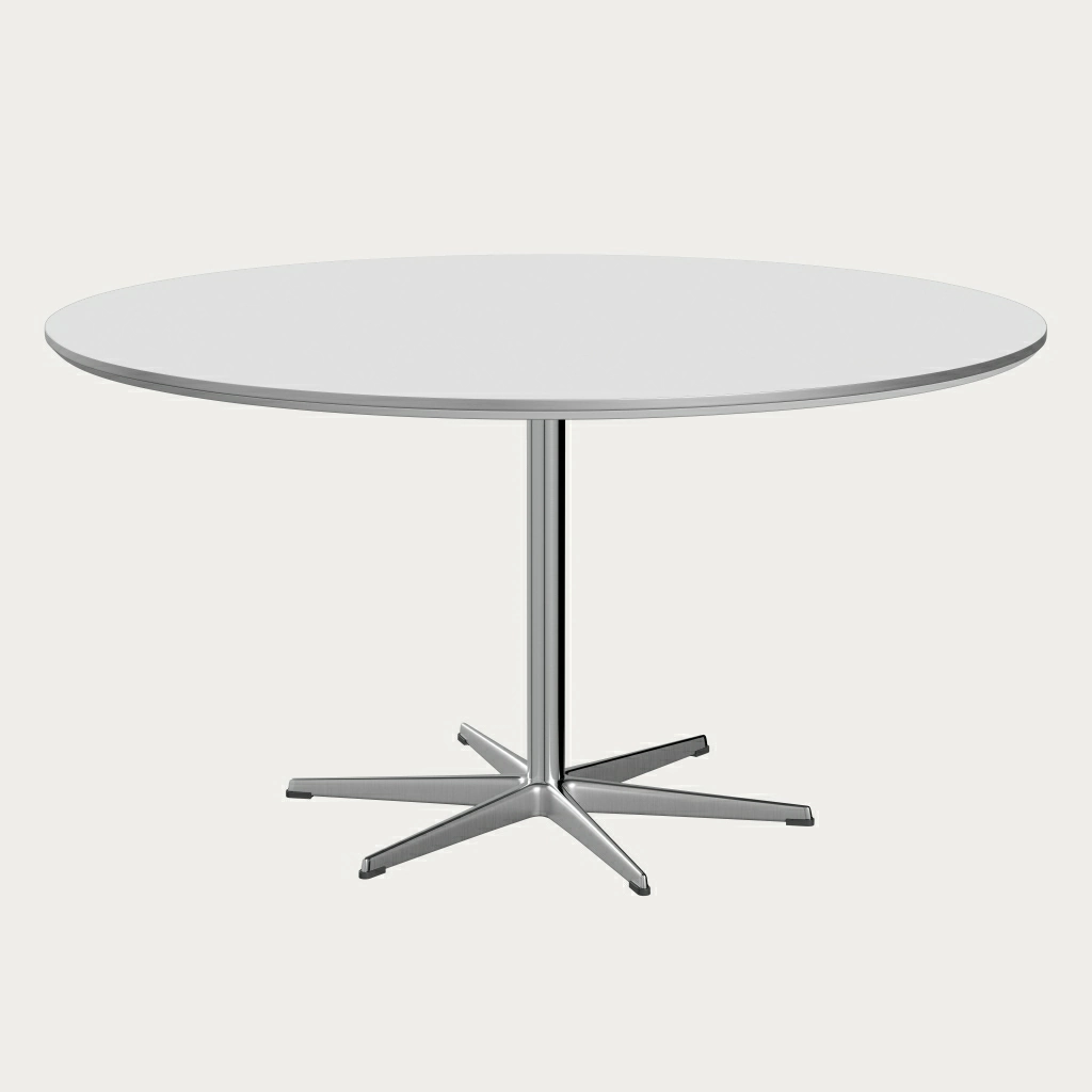 ダイニングテーブル Fritz Hansen B table Circular Dining Table - A826, Ø 145 cm - Fritz Hansen