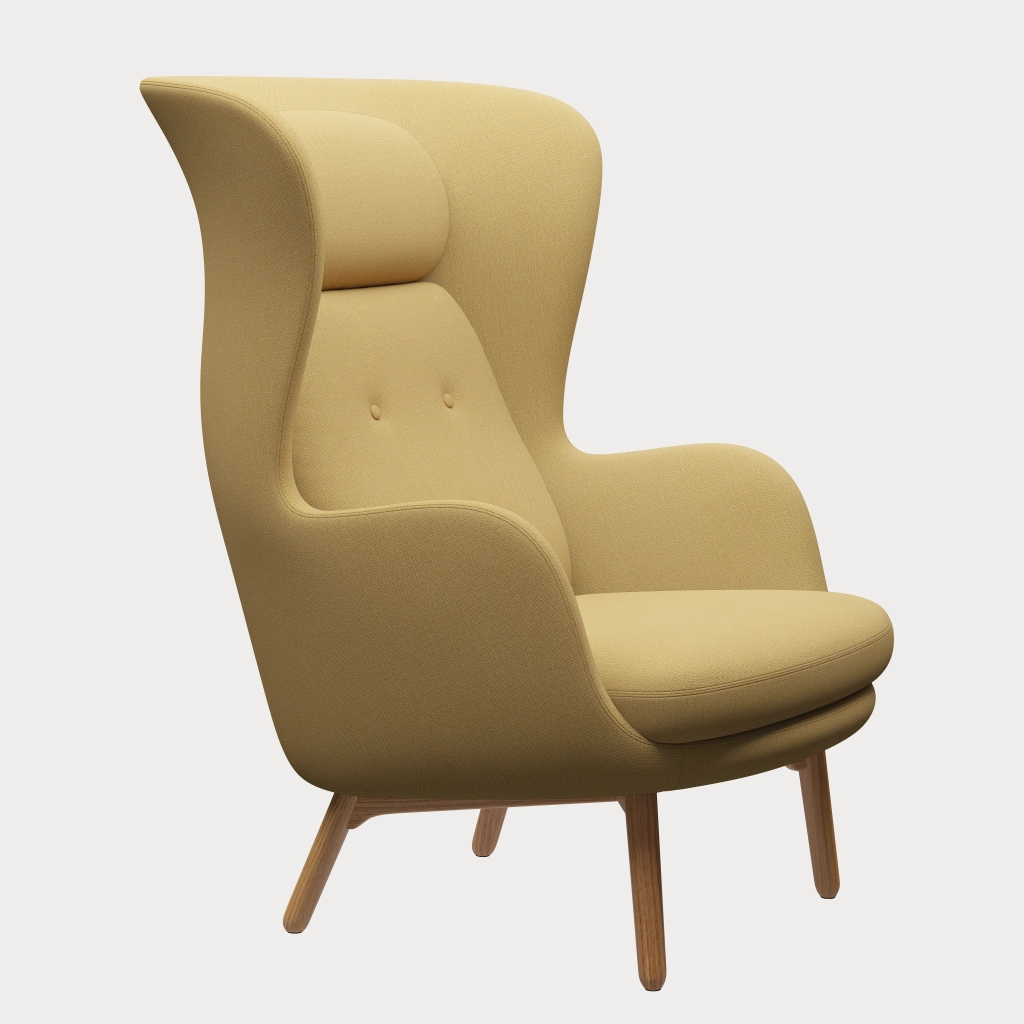 Fritz Hansen RO JH2 ラウンジチェア ハイバック 1