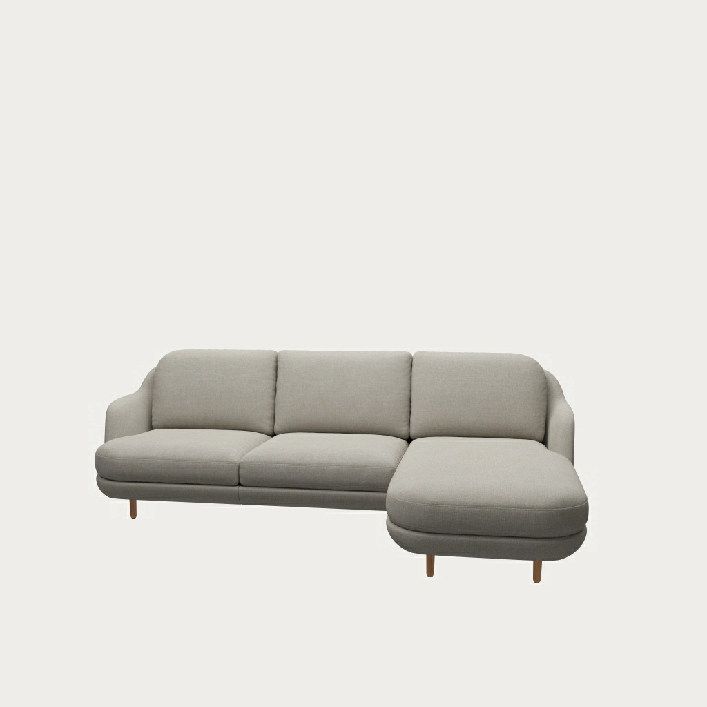 アトラス•オーソゴナル•テクニック 3　ルネッサンス•ジャパン FRITZ HANSEN LUNE / フリッツ・ハンセン ルネ 3シーターソファ