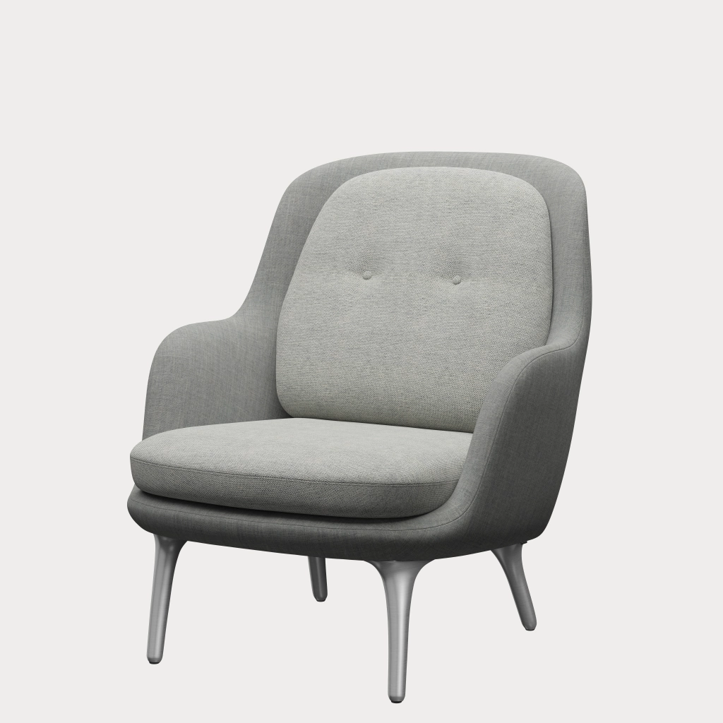 Fri™ easy chair - JH4, mixed upholstery - Fritz Hansen