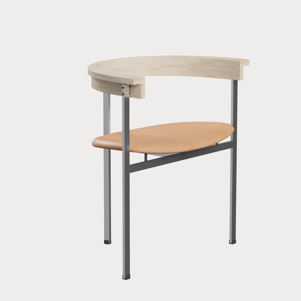 椅子 Poul Kjaeholm PK11 / Fritz Hansen PK11-ASBA-NATUR-SBSS-r5.webp?