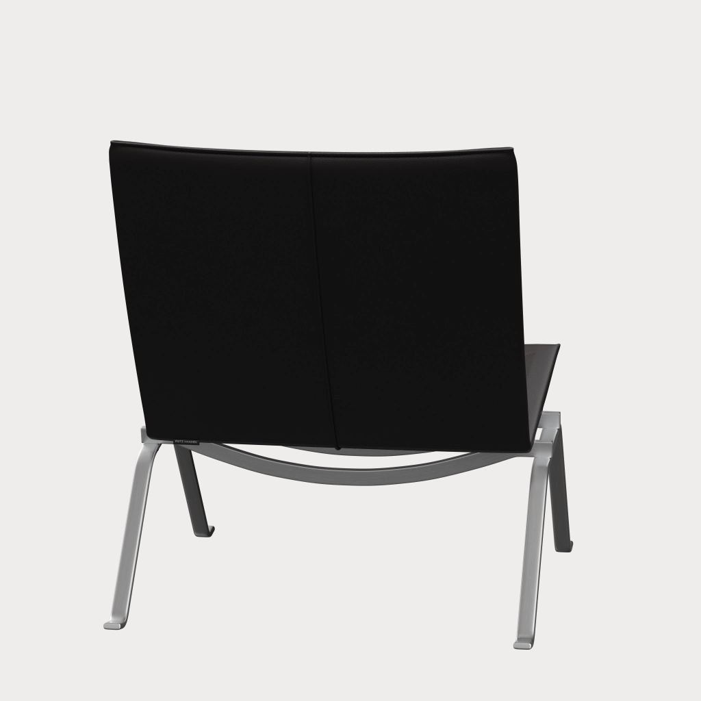 PK22™ chair in leather designed by Poul Kjærholm - Fritz Hansen