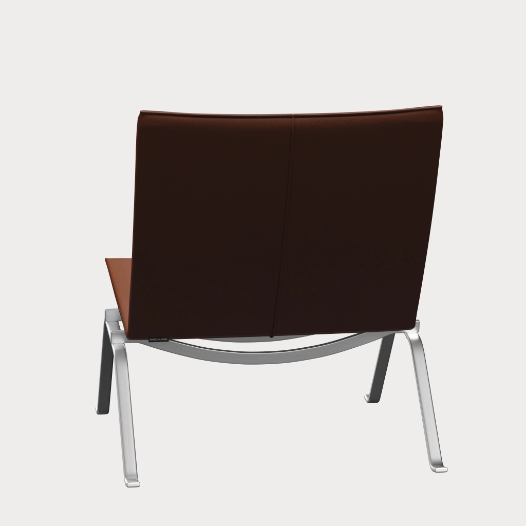 【新品未使用品】Fritz Hansen PK22 PK22™ chair in leather designed by Poul Kjærholm - Fritz Hansen