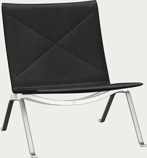 椅子 Fritz Hansen PK22 PK22™ chair in leather designed by Poul Kjærholm - Fritz Hansen