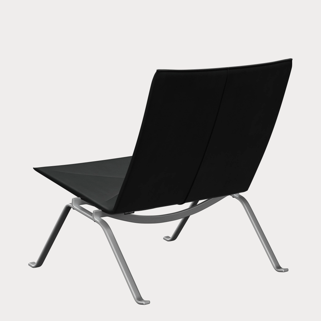 PK22™ chair in leather designed by Poul Kjærholm - Fritz Hansen