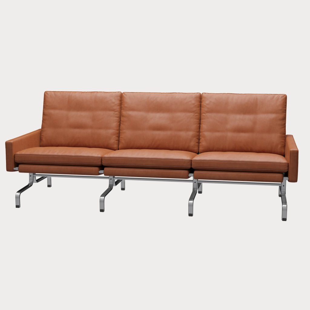 PK31™ 3-seater sofa designed by Poul Kjærholm - Fritz Hansen