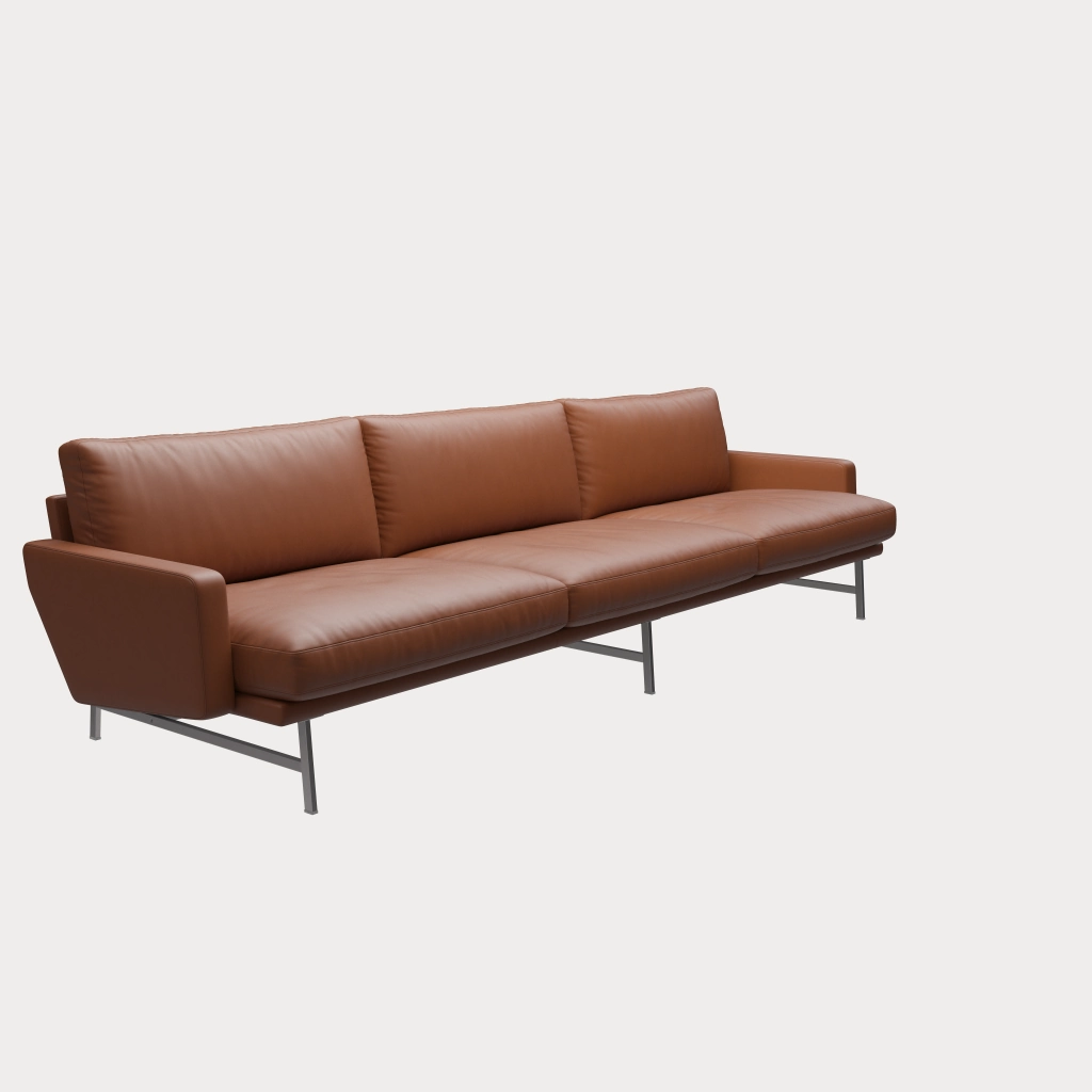 展示品　フリッツハンセン　総本革　レザー　リッソーニソファ　3人掛けソファ FRITZ HANSEN LISSONI SOFA / フリッツ・ハンセン リッソーニ