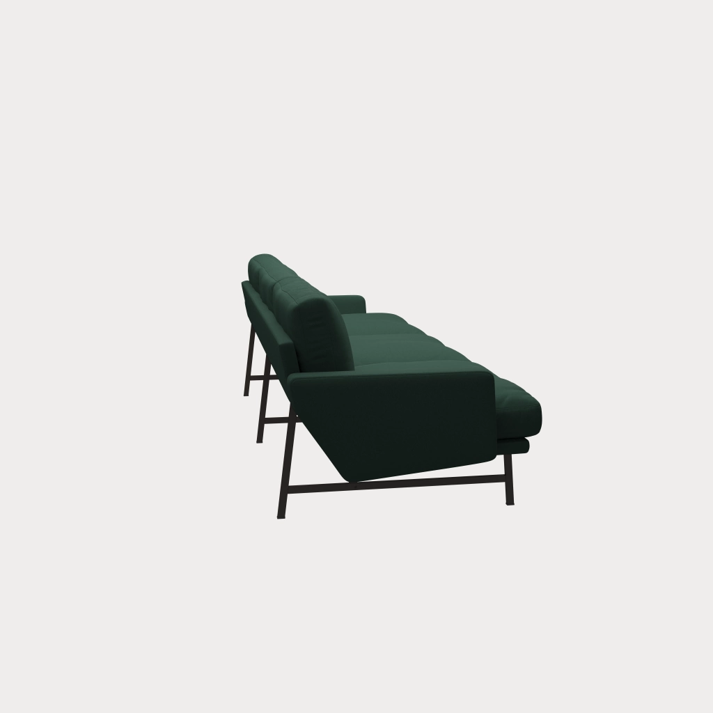 Lissoni™ Sofa - PL113S, 3-seater - Fritz Hansen