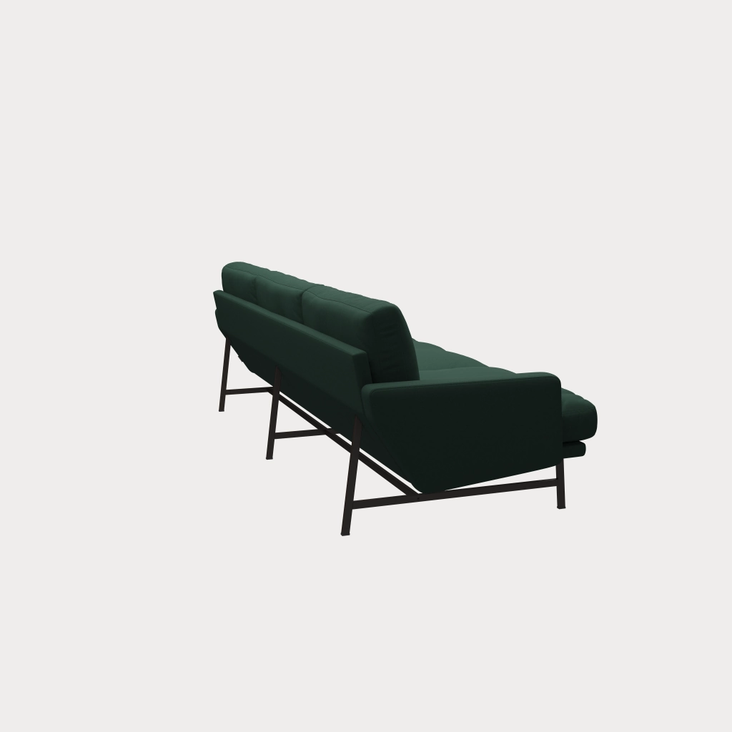 Lissoni™ Sofa - PL113S, 3-seater - Fritz Hansen