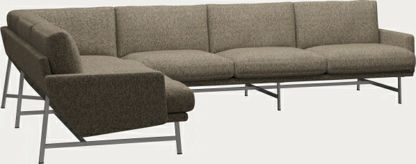 리쏘니 소파 PL117S, Small 6-seater, left