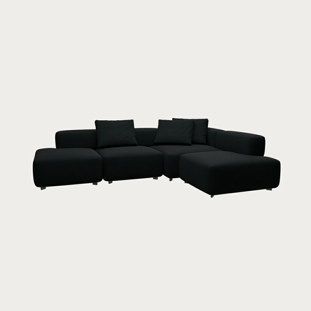 Alphabet™ Sofa Series - PL300-4, 4-seater - Fritz Hansen