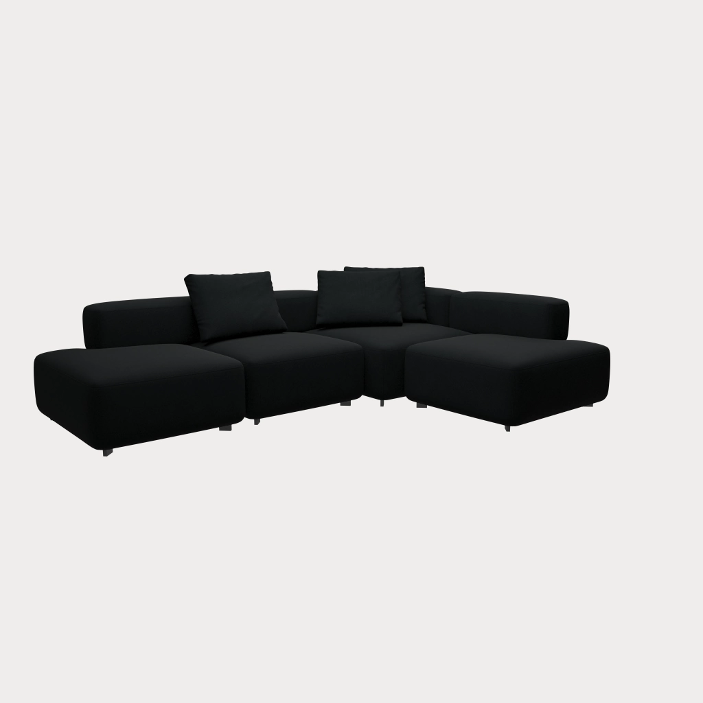 Alphabet™ Sofa Series - PL300-4, 4-seater - Fritz Hansen