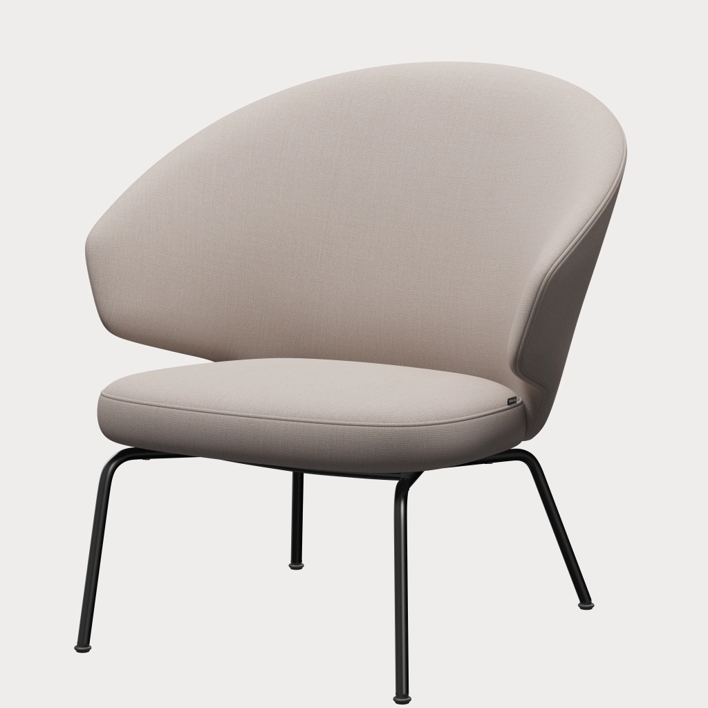 Let™ lounge chair - SH210, steel base - Fritz Hansen