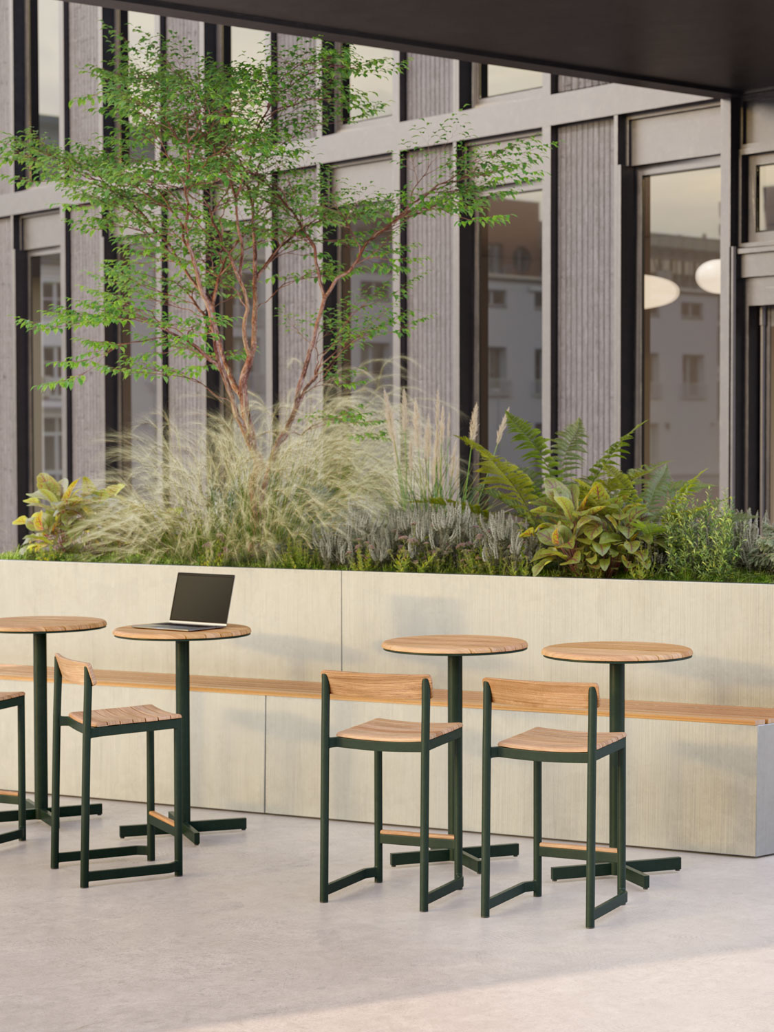 Pelagus Counter and Bar Stool